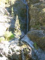 Une partie du haut de la cascade.