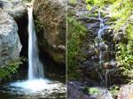 Celle de droite est une source pour se ravitailler en eau.