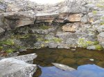 Bassin banal mais l'endroit est original pour sa grotte sous la cascade (voir grottes)