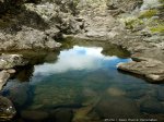 Bassin peu profond et tout en longueur