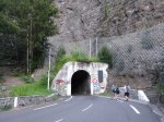 L'entrée du tunnel du côté Palmiste Rouge