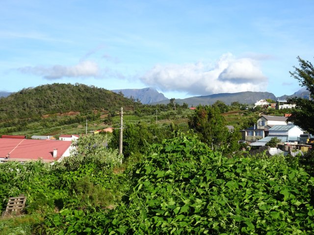 Points de vue sur le Grand Bénare et le Piton des Neiges