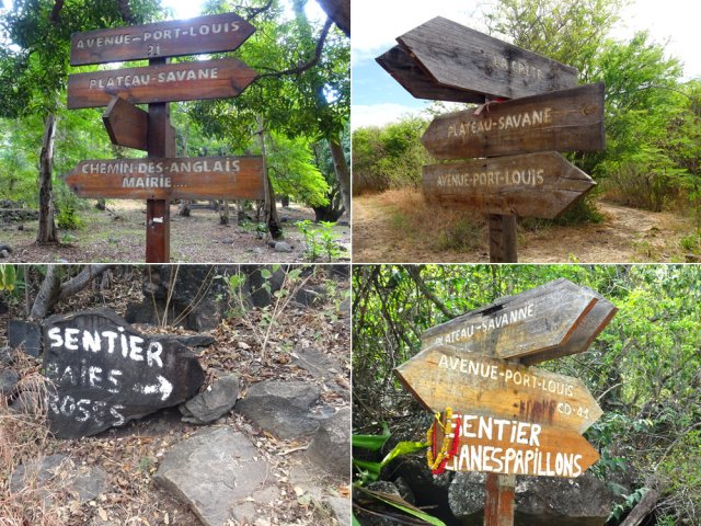 Très peu de balisage le long du parcours, mais une bonne signalétique à chaque croisement