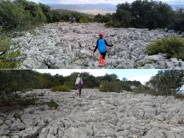 Bien viser les cairns en cas de doute sur la direction