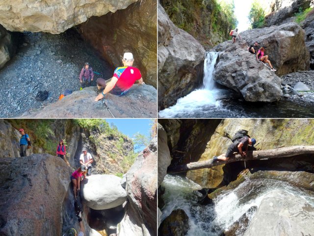 Un résumé des 4 franchissements où il faudra prendre tout son temps