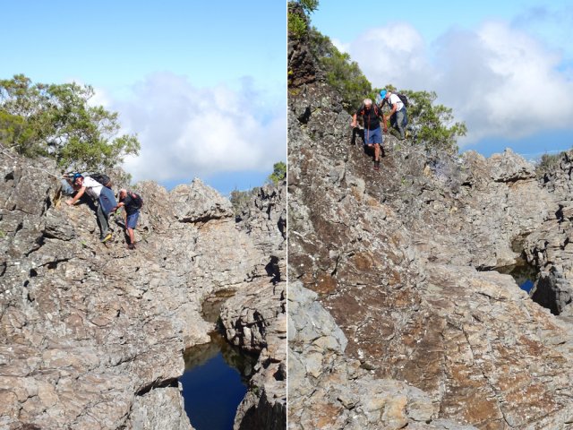 Certains passages seront glissants par temps de pluie (à éviter en ces périodes)