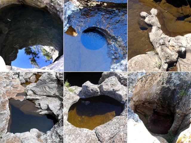 On trouve à tout moment de belles curiosités géologiques