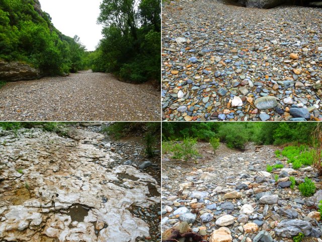 Les 4 types principaux de sol lors de la remontée de rivière