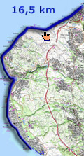 Voir la carte de l'étape Saint-Paul